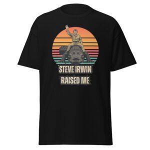 Steve Irwin raised me Alligator unisex classic tee