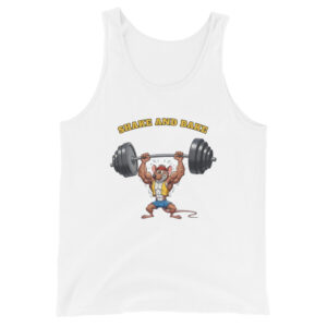 Shake and bake men's tank top