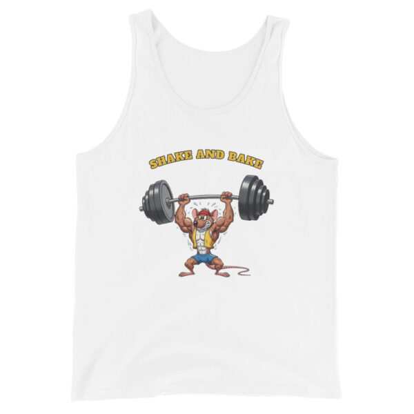 Shake and bake men's tank top
