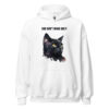 God don't make ugly cosmic cat unisex hoodie